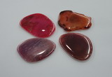 NGP1171 35*50mm - 45*65mm freeform agate gemstone pendants wholesale