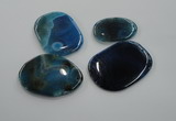 NGP1172 35*50mm - 45*65mm freeform agate gemstone pendants wholesale