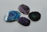 NGP1184 35*50mm - 50*65mm freeform agate gemstone pendants wholesale