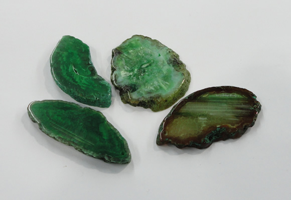 NGP1192 30*50mm - 55*70mm freeform agate gemstone pendants wholesale