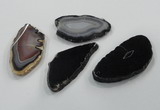 NGP1193 40*60mm - 50*70mm freeform agate gemstone pendants wholesale