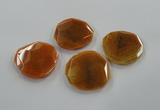 NGP1208 40*45mm - 50*65mm freeform agate gemstone pendants wholesale