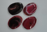 NGP1241 40*50mm - 45*55mm freeform agate gemstone pendants wholesale