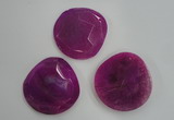 NGP1243 40*50mm - 45*55mm freeform agate gemstone pendants wholesale