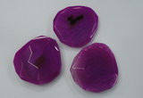 NGP1244 40*45mm - 50*55mm freeform agate gemstone pendants wholesale