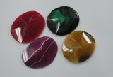 NGP1251 40*50mm - 55*60mm freeform agate gemstone pendants wholesale