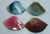 NGP1253 35*45mm - 40*55mm freeform agate gemstone pendants wholesale