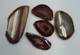 NGP1260 35*45mm - 50*80mm freeform agate gemstone pendants wholesale