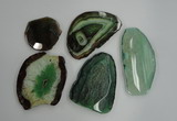 NGP1261 35*45mm - 45*70mm freeform agate gemstone pendants wholesale