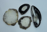 NGP1267 40*55mm - 55*80mm freeform agate gemstone pendants wholesale