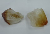 NGP1418 25*35mm - 30*40mm nuggets citrine gemstone pendants