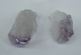 NGP1441 20*45mm - 25*55mm nuggets amethyst gemstone pendants