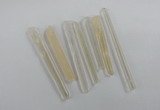 NGP1760 6*55mm - 8*80mm sticks white crystal beads pendants