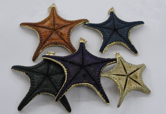 NGP2767 50*55mm - 75*85mm starfish pendants wholesale