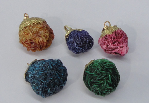 NGP2918 15*20mm - 25*30mm freeform desert rose pendants wholesale