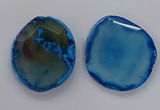 NGP3242 55*65mm - 50*75mm freeform agate slab pendants