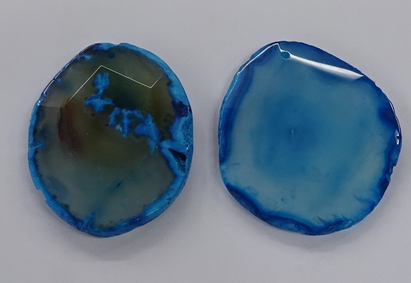 NGP3242 55*65mm - 50*75mm freeform agate slab pendants