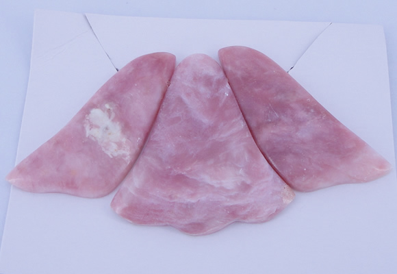 NGP35 Fashion pink opal gemstone pendants set jewelry wholesale