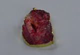 NGP3757 30*40mm - 40*50mm freeform druzy agate pendants