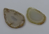 NGP4245 30*50mm - 45*75mm freefrom agate pendants wholesale