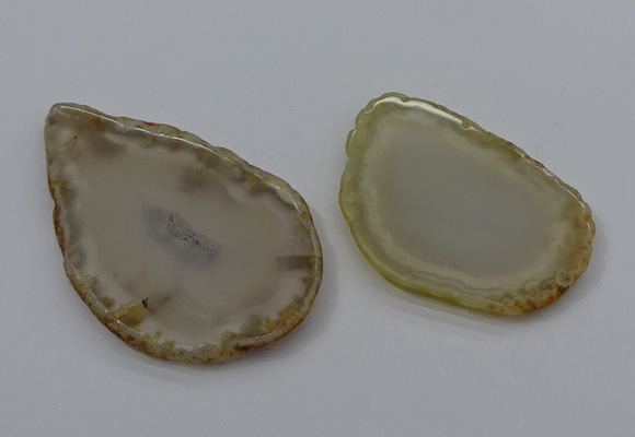 NGP4245 30*50mm - 45*75mm freefrom agate pendants wholesale