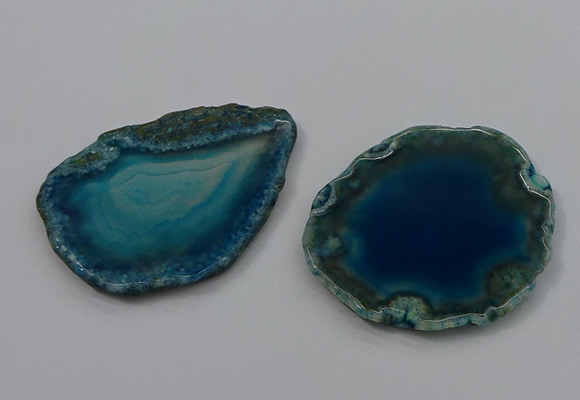 NGP4250 30*50mm - 45*75mm freefrom agate pendants wholesale