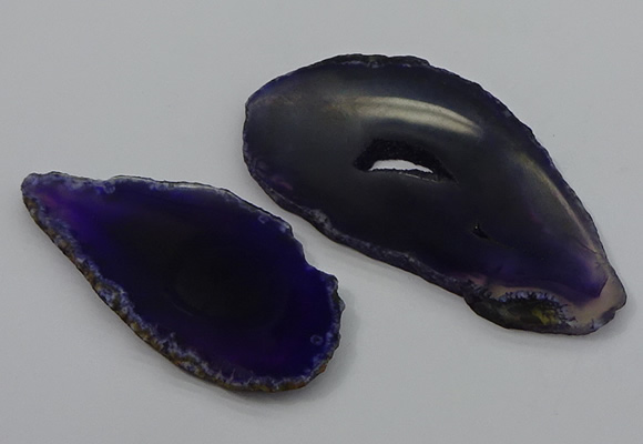 NGP4257 35*50mm - 45*80mm freefrom agate pendants wholesale