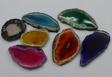 NGP4264 35*50mm - 45*80mm freefrom agate pendants wholesale