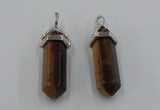 NGP5016 8*30mm sticks yellow tiger eye pendants wholesale