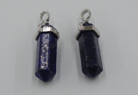 NGP5019 8*30mm sticks lapis lazuli gemstone pendants wholesale