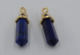 NGP5044 8*30mm sticks lapis lazuli gemstone pendants wholesale