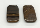 NGP5538 35*55mm rectangle iron tiger pendants wholesale