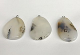 NGP5736 25*38mm - 32*45mm freeform agate pendants wholesale