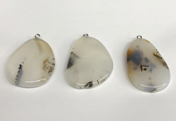 NGP5736 25*38mm - 32*45mm freeform agate pendants wholesale