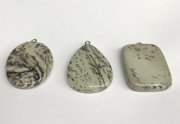 NGP5761 30*40mm freefrom jasper gemstone pendants wholesale