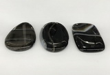 NGP5799 35*55mm freeform agate slab pendants wholesale