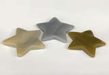 NGP5806 50mm star agate gemstone pendants wholesale