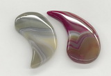 NGP5828 28*60mm wing agate gemstone pendants wholesale