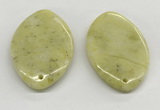 NGP5862 35*55mm marquise lemon jade pendants wholesale