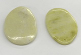 NGP5863 35*55mm - 38*58mm freeform lemon jade pendants wholesale