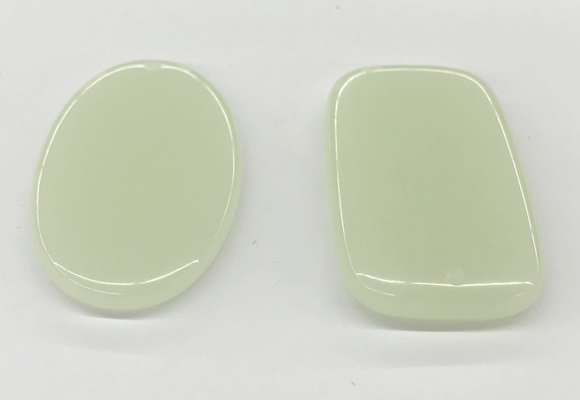 NGP5866 30*50mm freeform moonstone pendants wholesale