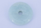 NGP603 5pcs 7*35mm amazonite gemstone donut pendants wholesale