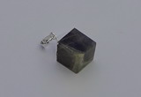 NGP6796 15*22mm cube labradorite gemstone pendants wholesale