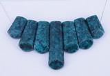 NGP71 Fashion chrysocolla gemstone pendants set jewelry wholesale