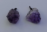 NGP7148 20*40mm - 30*45mm faceted nuggets amethyst pendants