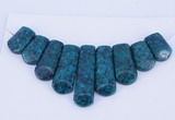 NGP72 Fashion chrysocolla gemstone pendants set jewelry wholesale