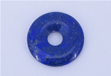 NGP721 5*30mm natural lapis lazuli gemstone donut pendant