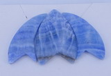 NGP73 Fashion blue lace agate gemstone pendants set jewelry wholesale