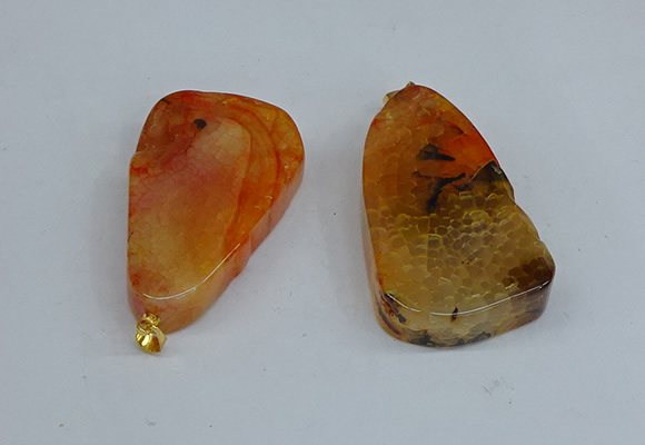 NGP8715 28*38mm - 40*45mm freeform agate pendants wholesale