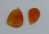 NGP8725 28*40mm - 30*54mm freeform agate pendants wholesale